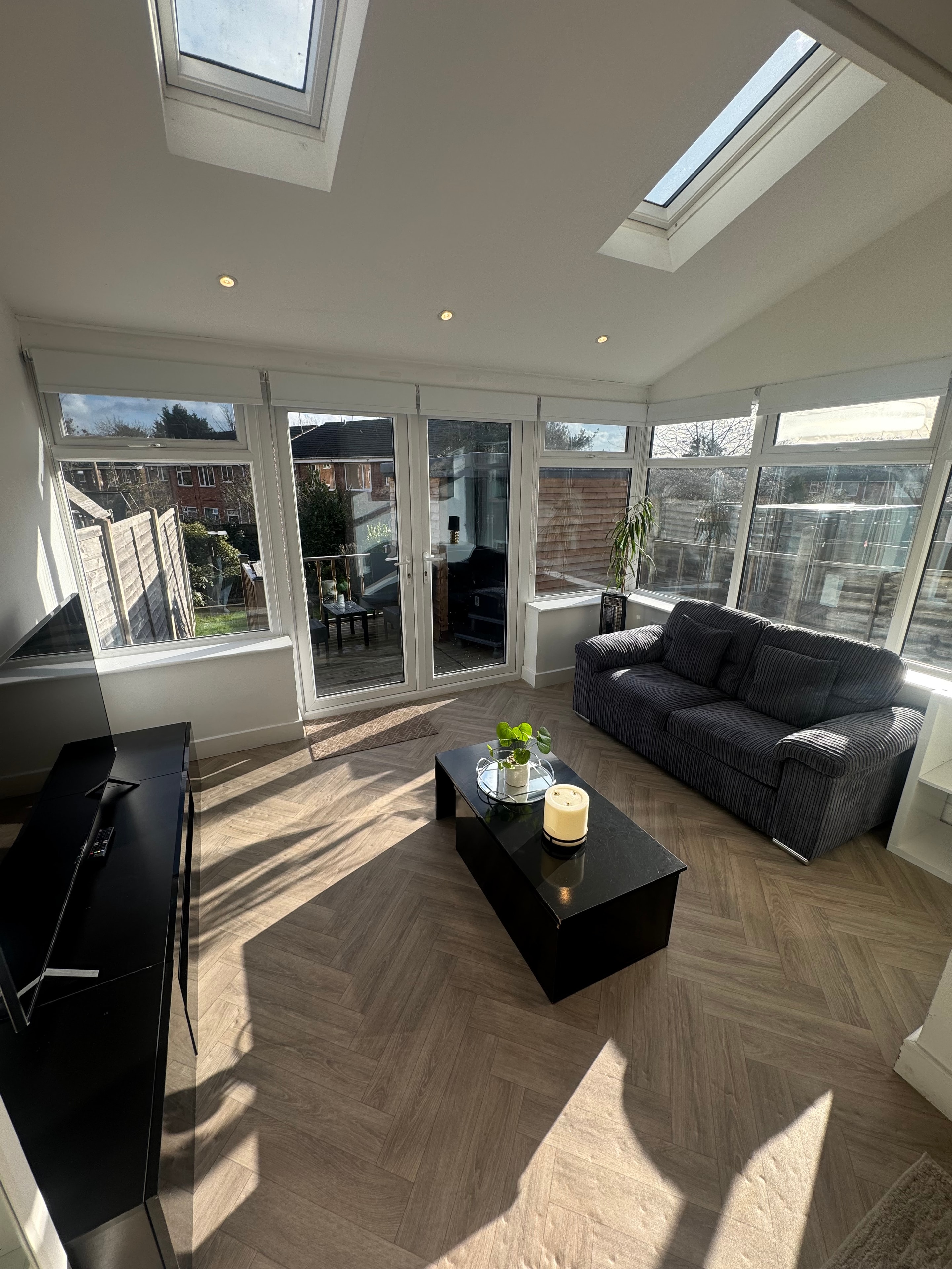 Empty apartment ready for handover